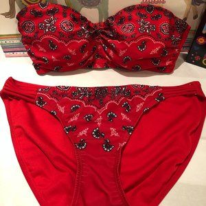 HOT WATER TWO-PIECE SWIMSUIT